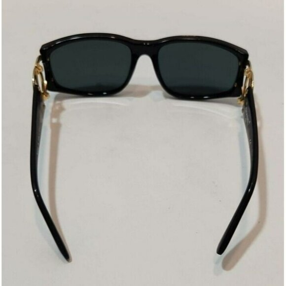 Vtg Chanel Sunglasses Coco Mark Black Tortoiseshell 02461 91235 Made in Italy - Picture 4 of 12